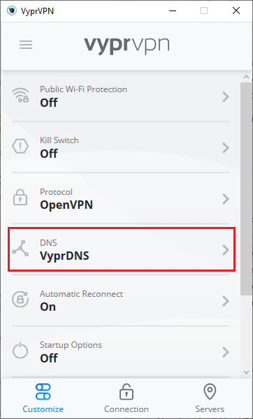 VyprVPN_app_-_Customize_Menu_-_DNS_Selected.png