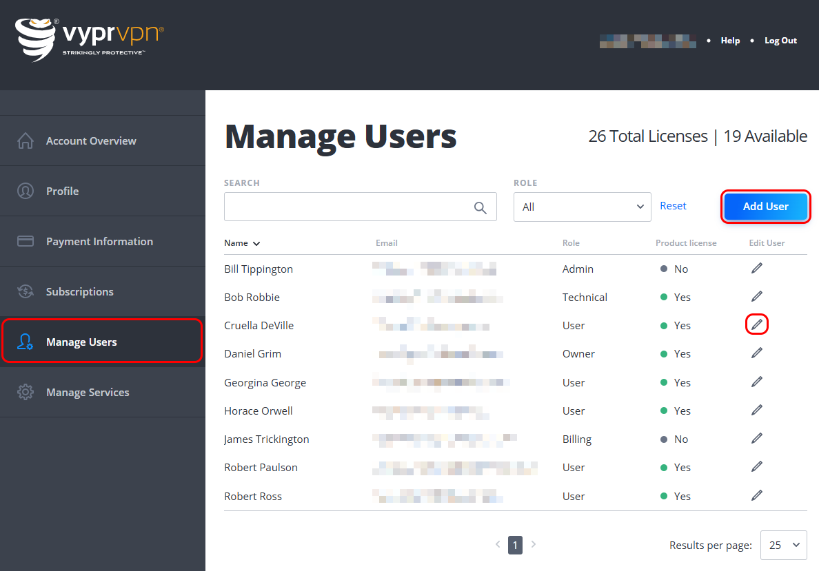 Manage Users - Manage users, Add user, and Edit Highlighted.png