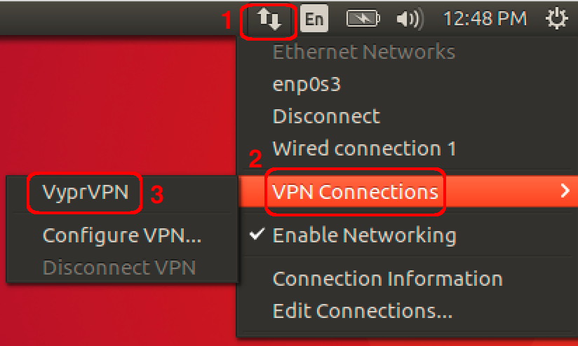 configuration system failed to initialize vypr vpn linux