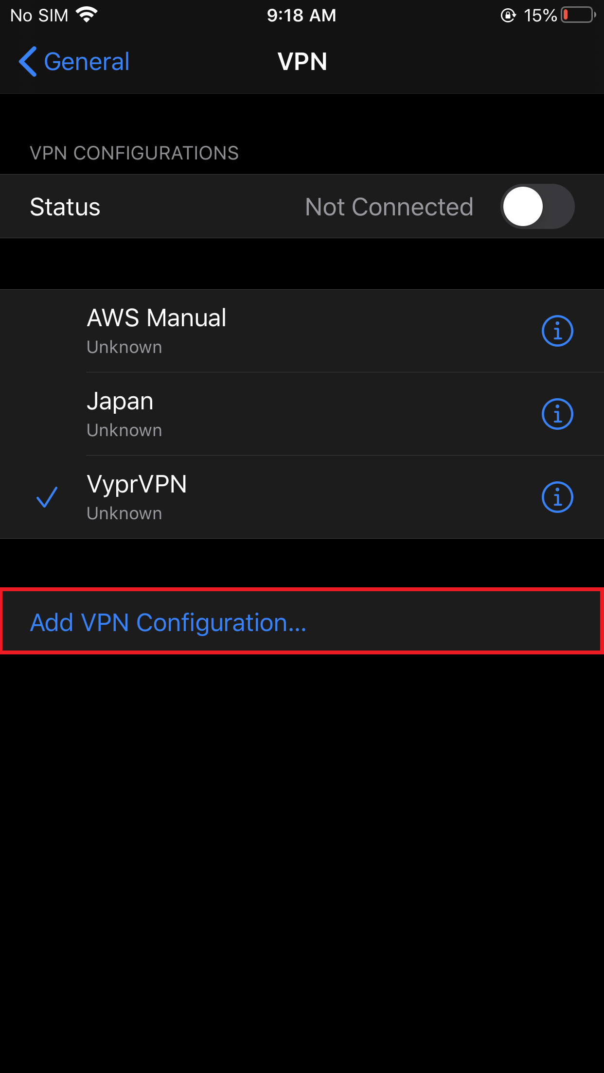 vyprvpn logging