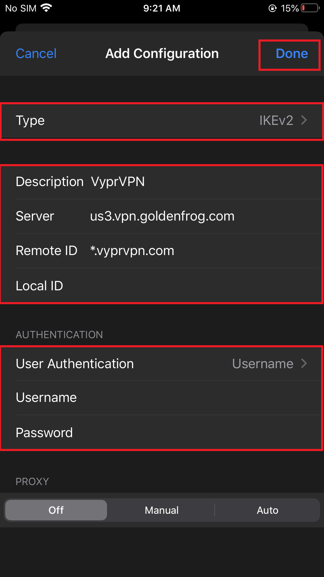 VyprVPN IKEv2 VPN Setup for iOS – VyprVPN Support