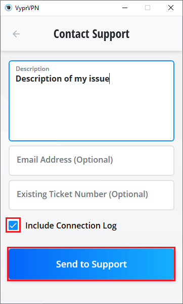 Contact_Support_Menu _-_ Connection_Log_and_Send_to_Support_Highlights.PNG