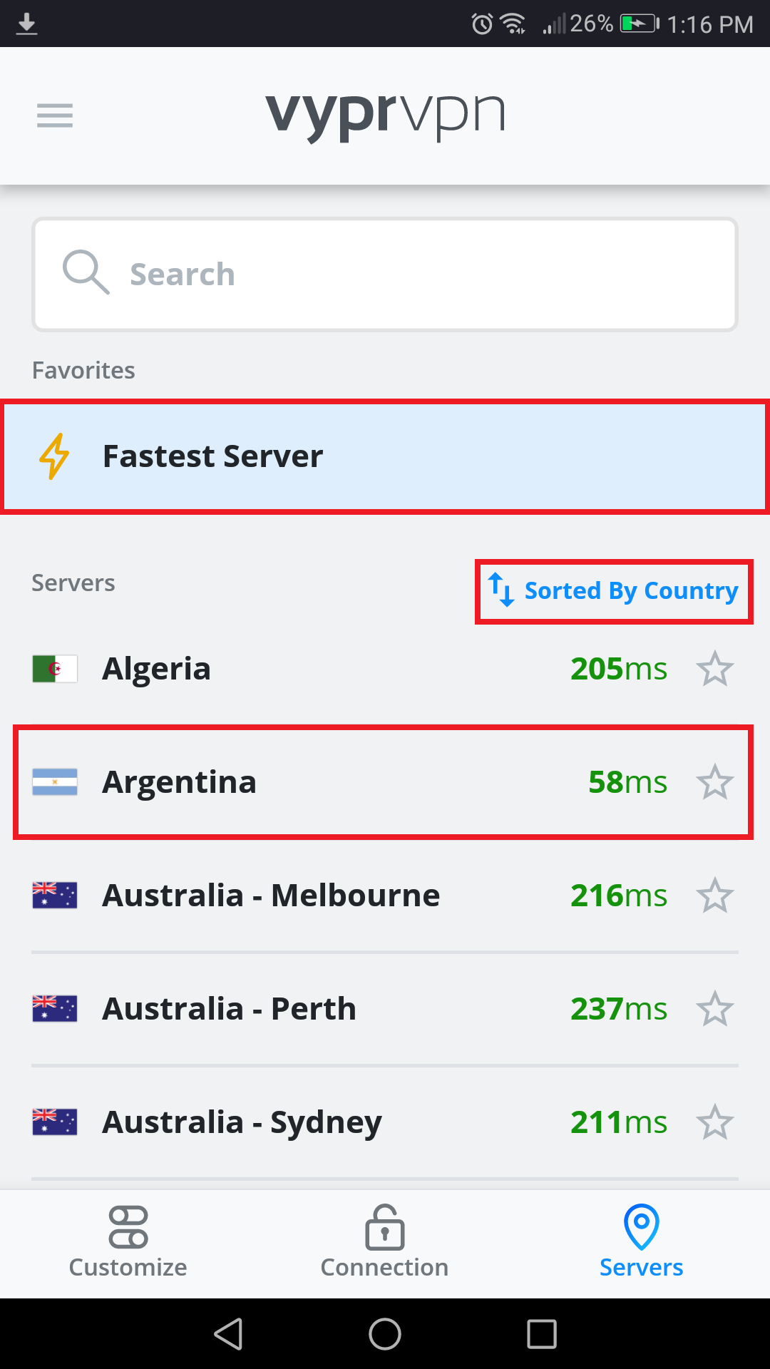 vyprvpn increase speed