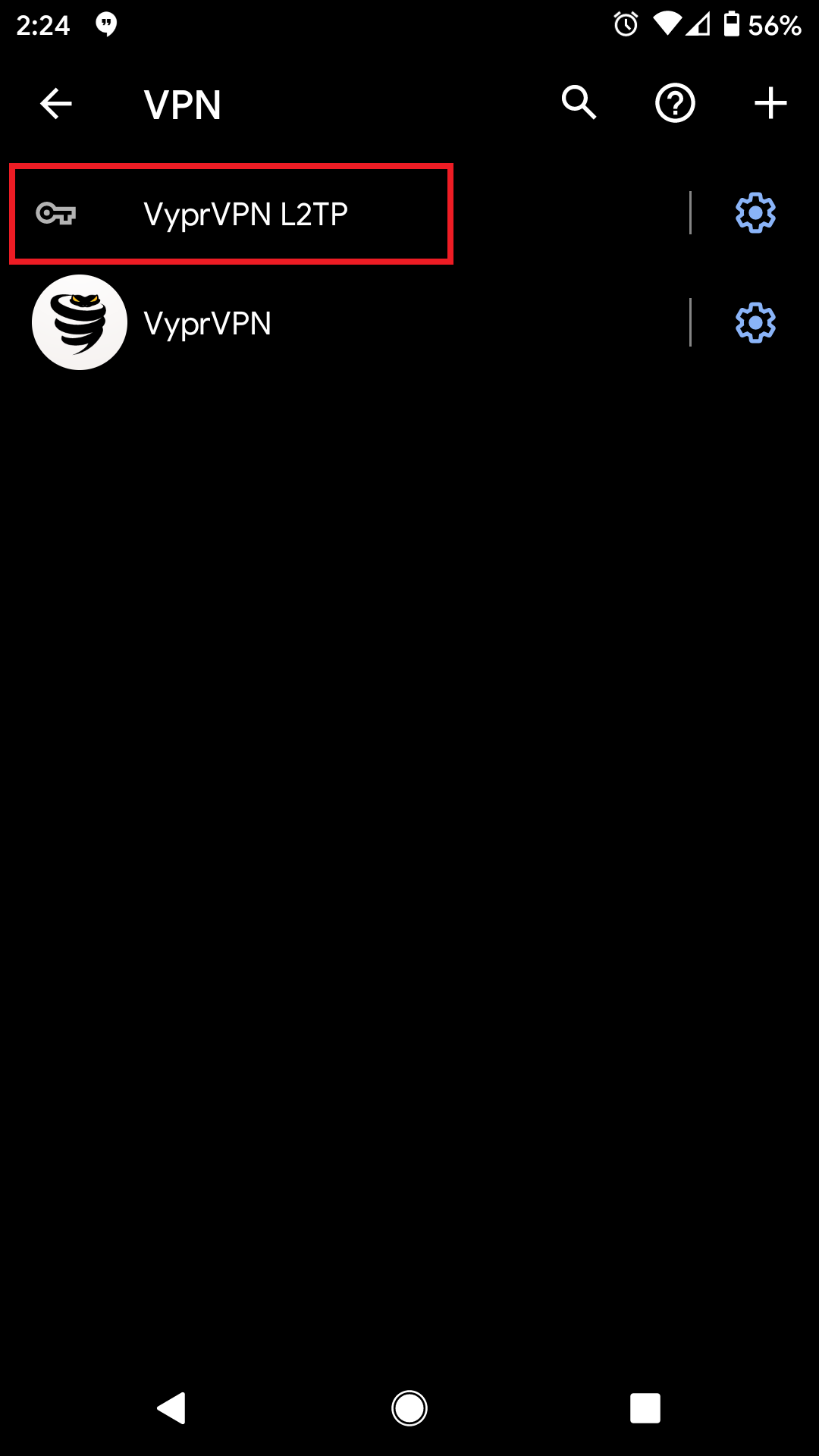 VyprVPN L2TP/IPSec Setup for Android 10/11 – VyprVPN Support