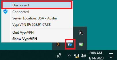 System_Tray_Menu_-_VyprVPN_Connected_-_Icon_and_Disconnect_Highlighted.png